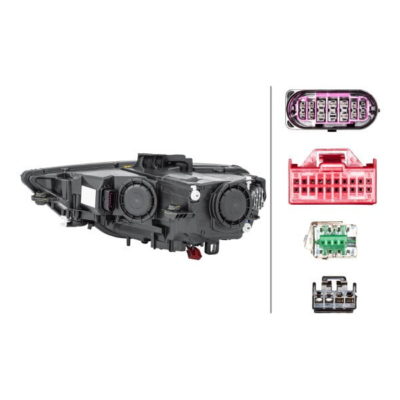 Projecteur bi xénon led droit 8V0941006C Audi A3 8V 2012-2016